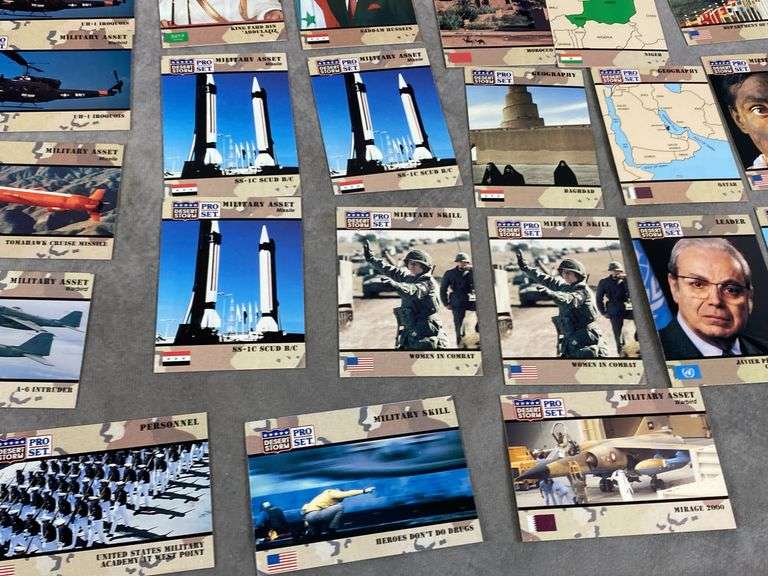 1991 Desert Storm Cards