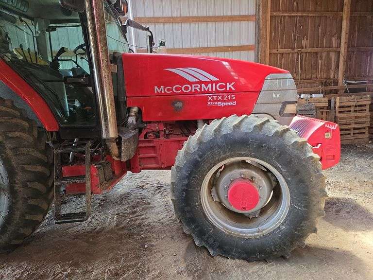 McCormick XTX 215 cab tractor
