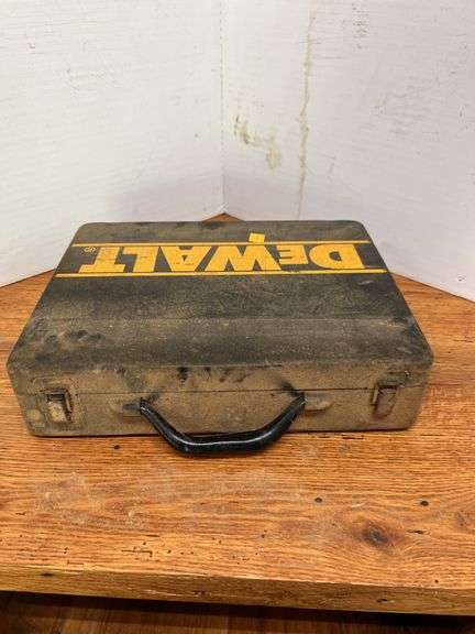 DeWalt Cordless Drill with Battery, Charger, and Metal Case
