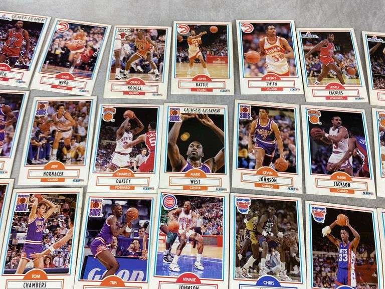 1990 Fleer Basketball Cards