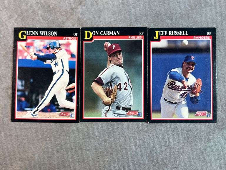 1991 SCORE Baseball Cards