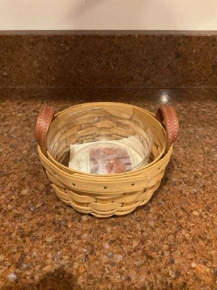 Longaberger Strawberry Basket, Longaberger Herb Baskets