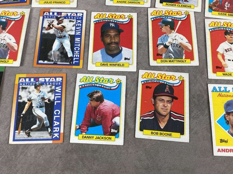 1989 & 1990 Rookie, MVP, & All Star Cards