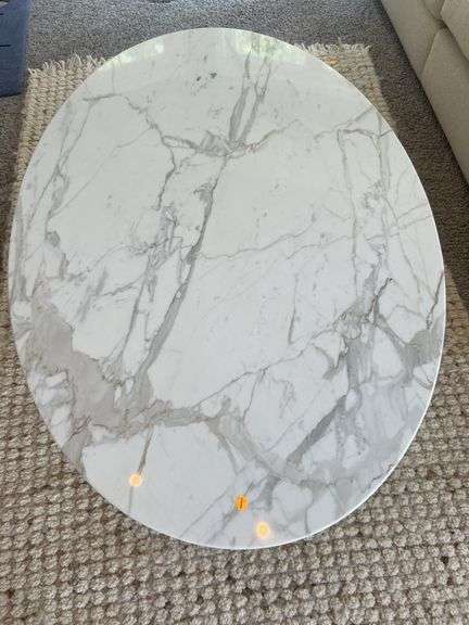 Knoll International Oval Coffee Table