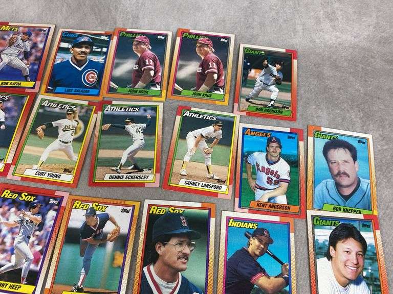 1990 Topps Baseball Cards