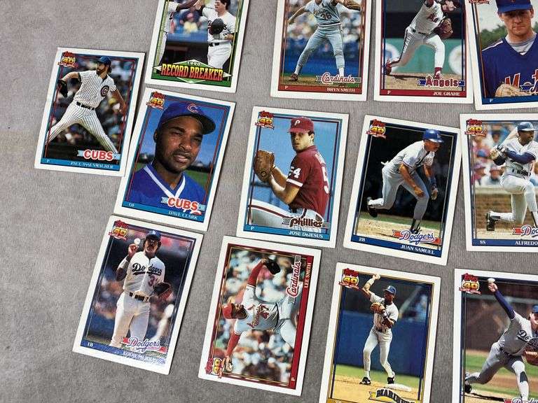 1991 Topps 40 Years of Baseball, Baseball Cards
