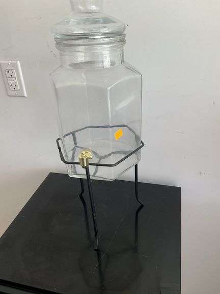 Glass Beverage Dispenser
