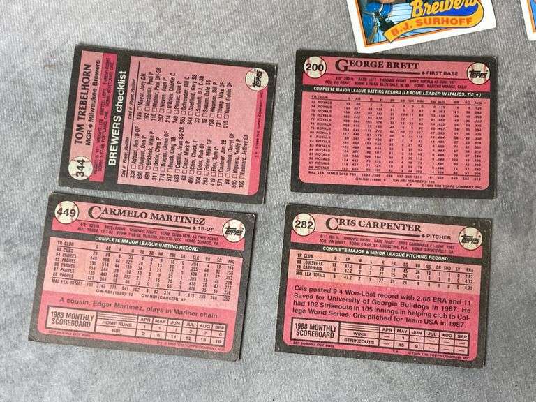 1989 Topps Baseball Cards