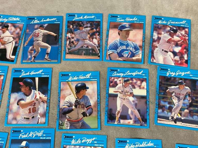 1990 Donruss Baseball Cards