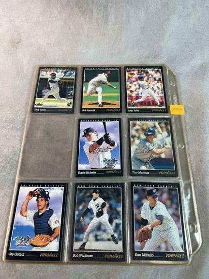 Pinnacle Baseball Cards