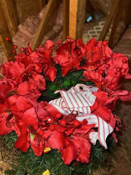 Assortment of Christmas Wreaths