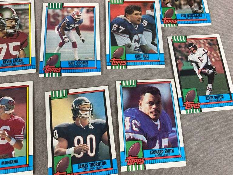 1990 Topps Football Cards