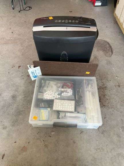 Omnitech Paper Shredder, Office Supplies