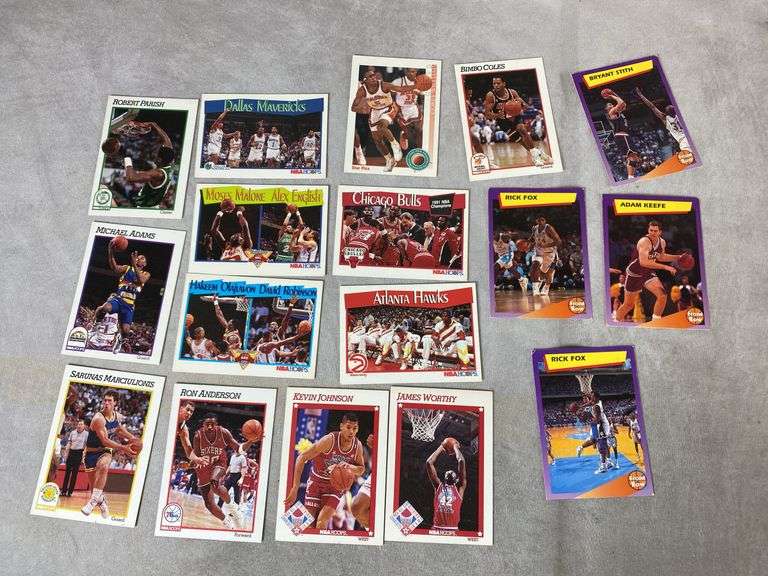 1991 NBA Properties & 1992 Front Row Basketball Cards