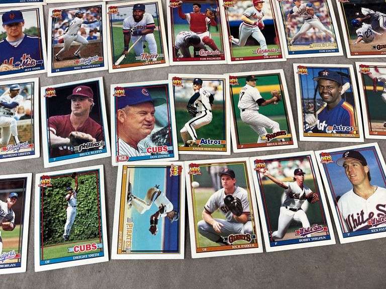 1991 Topps 40 Years of Baseball, Baseball Cards