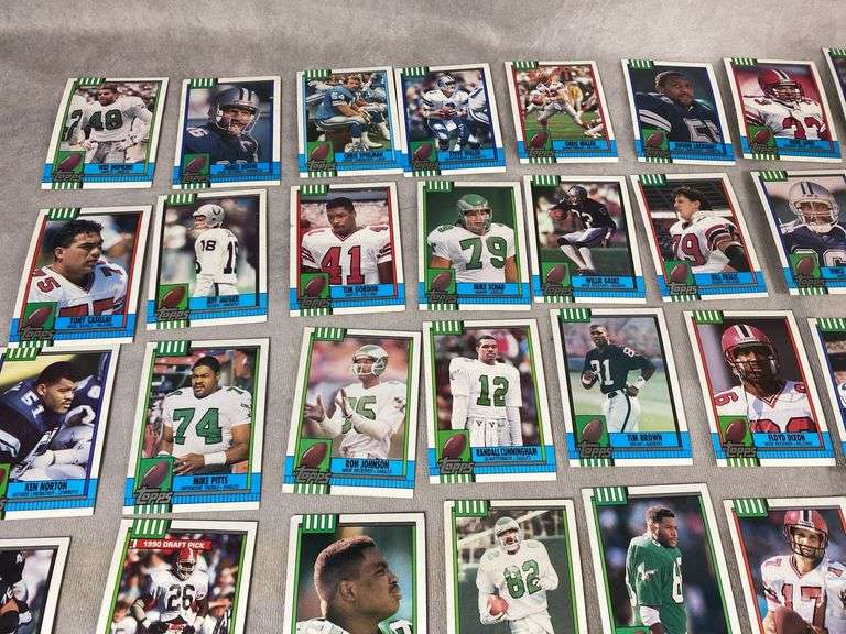 1990 Topps Football Cards