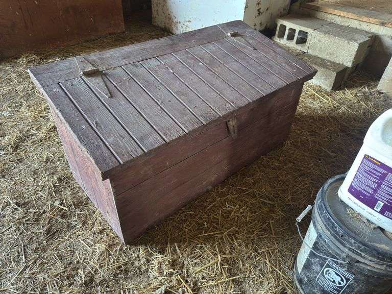 Wooden Storage Container