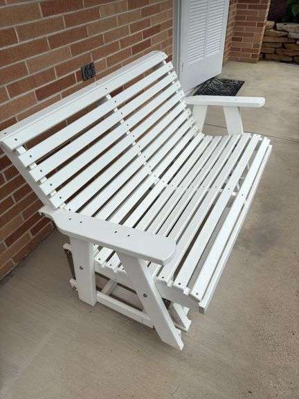 POLY PATIO DOUBLE SEATER GLIDER