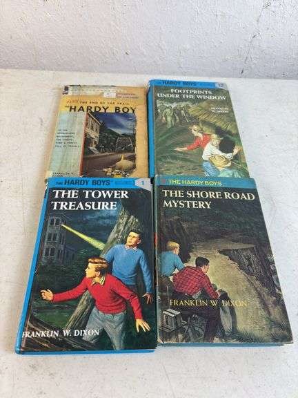 4-Hardy Boys Books
