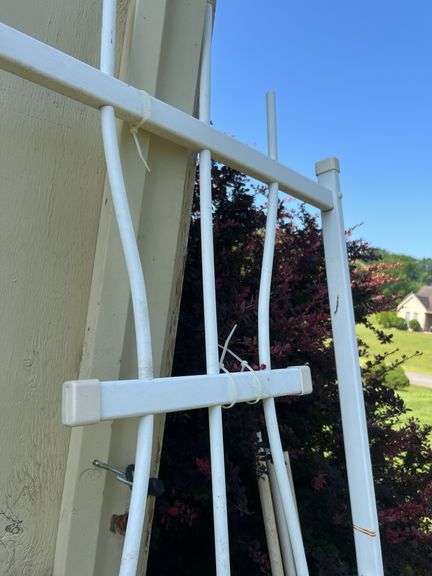 Homemade PVC Trellis