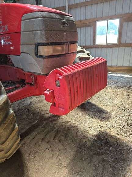 McCormick XTX 215 cab tractor