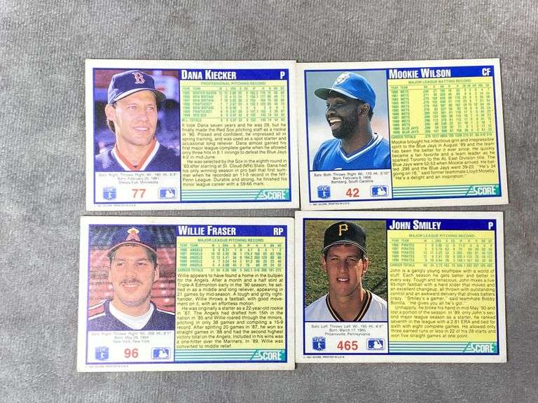 1991 SCORE Baseball Cards