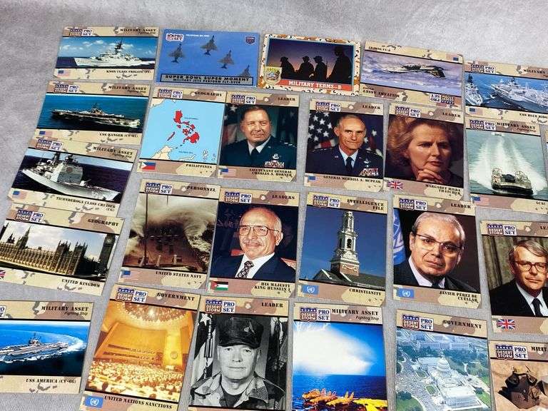 1991 Desert Storm Cards