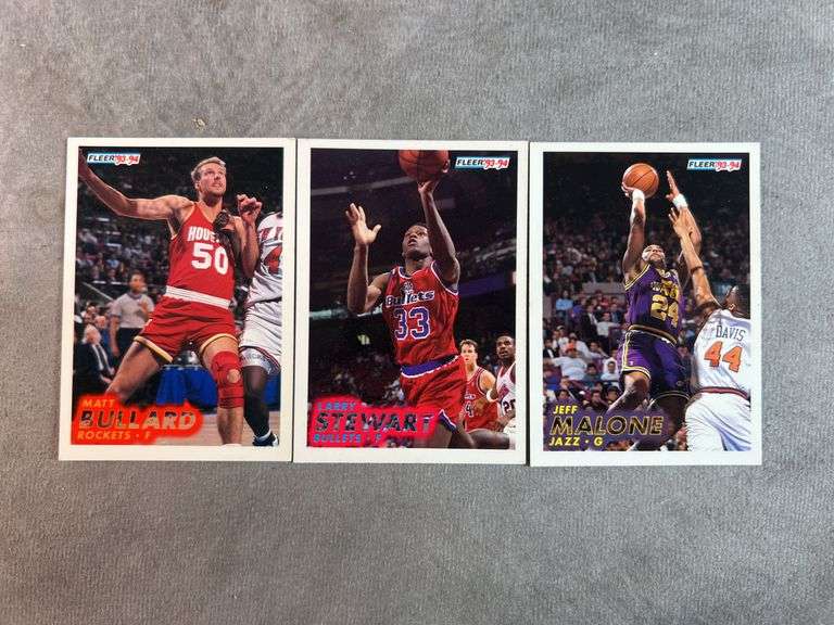 1993 & 1994 Fleer Basketball Cards