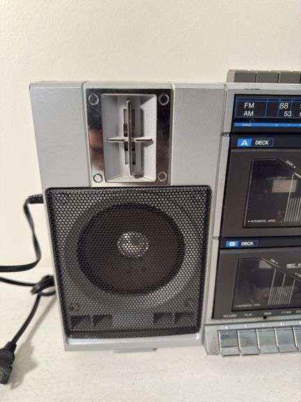 EMERSON CTR-949 DOUBLE CASSETTE DECK STEREO