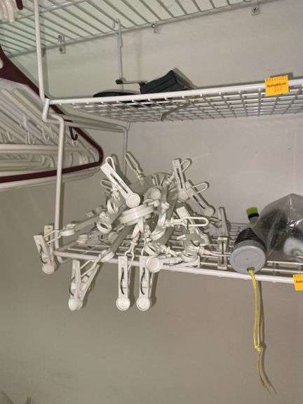 Clothes Hanger & Cleaning Supplies