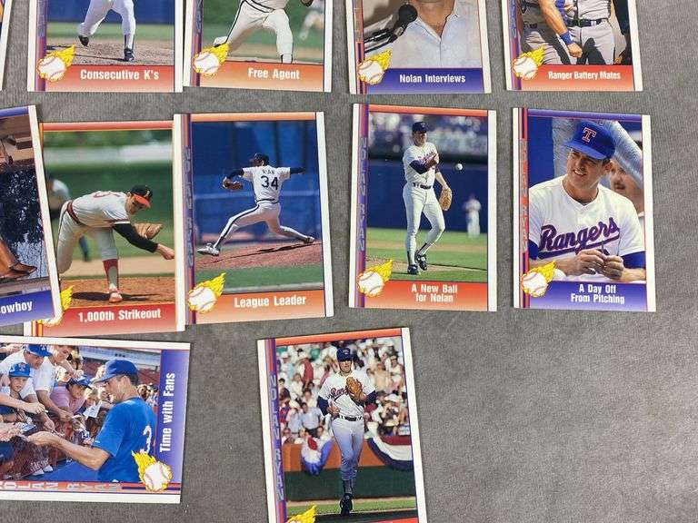 (21) 1991 Nolan Ryan Baseball Cards