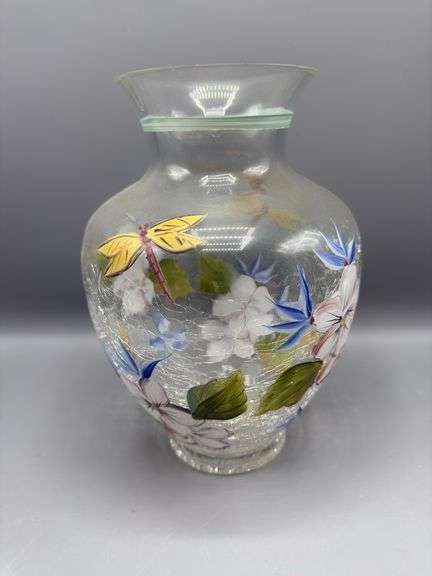 GLASSWARE FRUIT BOWL, PITCHER SND VASE