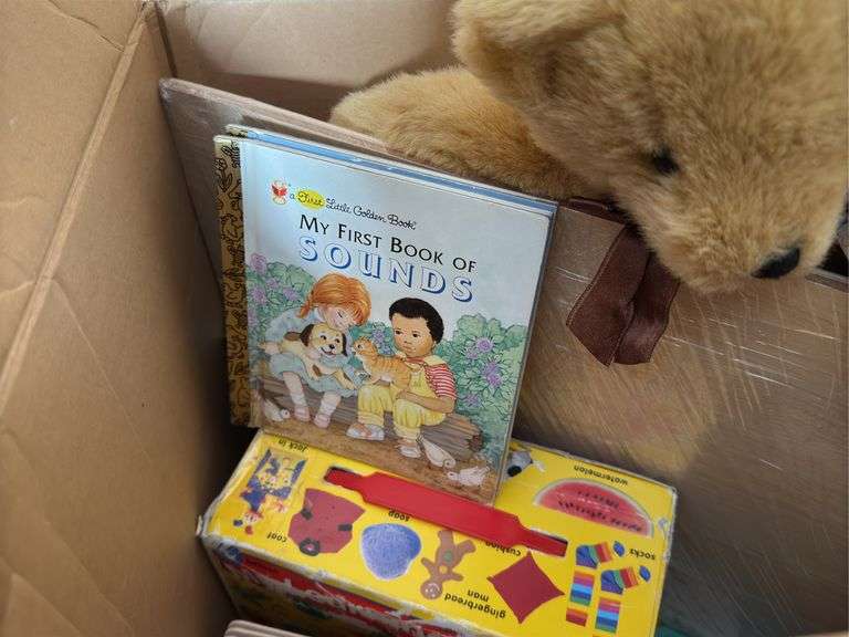 CHILDRENS BOOKS AND STUFFED TOYS