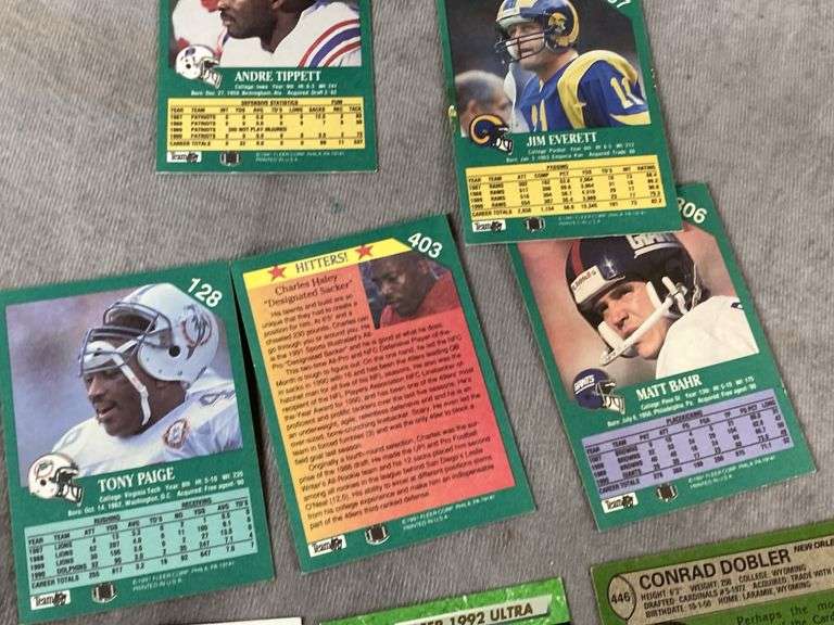 1991/1992 Fleer Football Cards