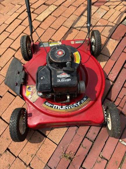 MURRAY 22” CUT PUSH MOWER (3.5 HP BRIGGS & STRATTON)