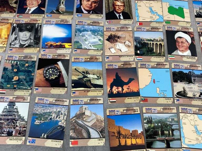 1991 Desert Storm Cards