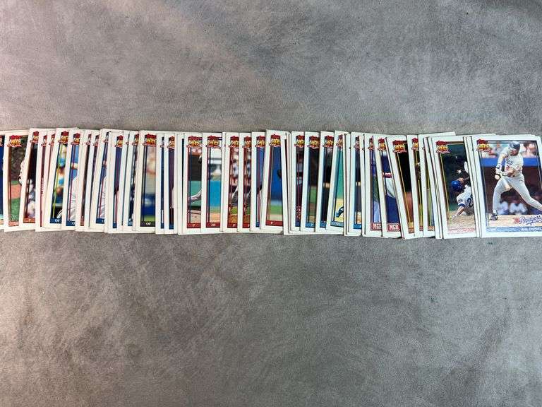 1991 Topps 40 Years of Baseball, Baseball Cards