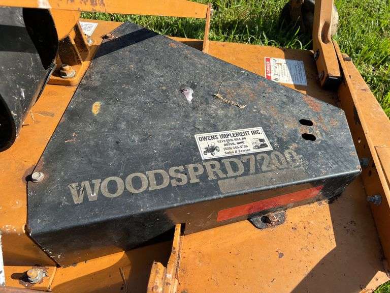 3pt Woods PRD7200 Finish Mower