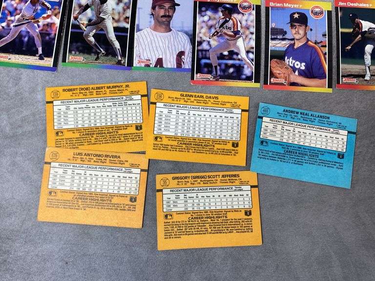 1989 Donruss Baseball Cards
