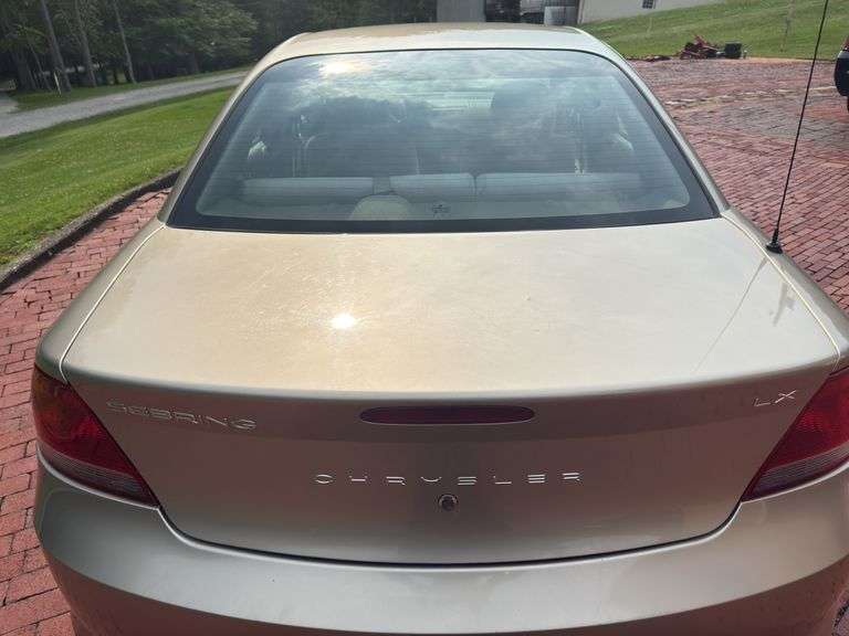 2002 CHRYSLER SEBRING LX 81K MILES (SEE DESCRIPTION FOR DETAILS)