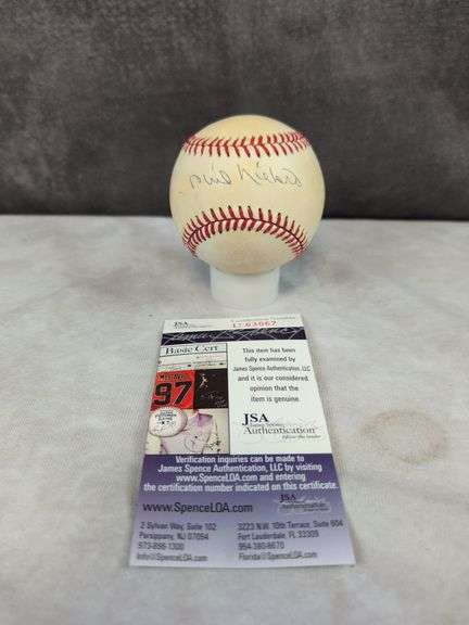 Phil Niekro signed MLB baseball, JSA