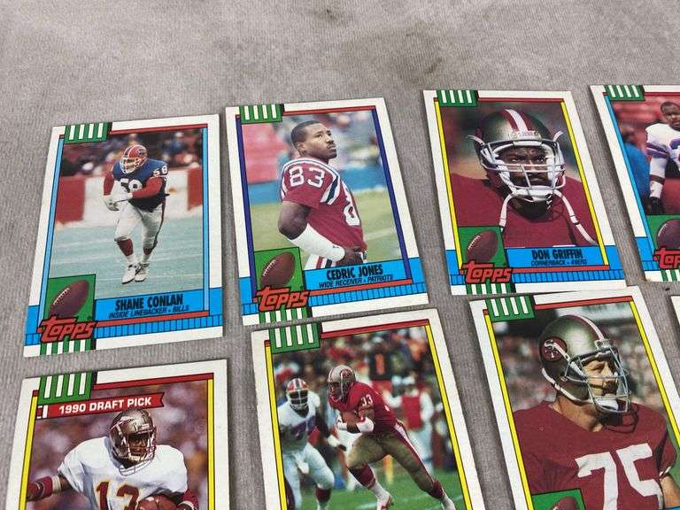 1990 Topps Football Cards