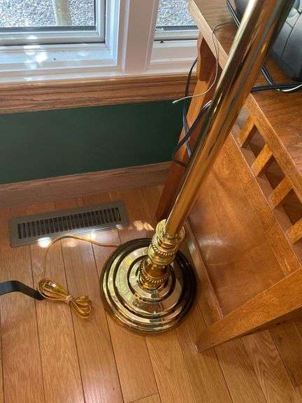 Brass Base Floor Lamp