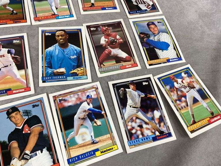 1992 Topps Baseball Cards