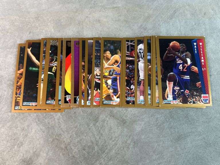 1992 & 1993 Fleer Basketball Cards