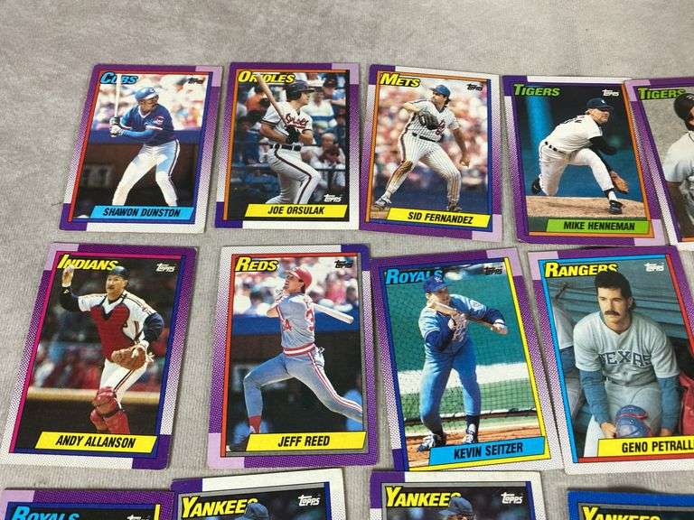 1990 Topps Baseball Cards