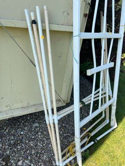 Homemade PVC Trellis
