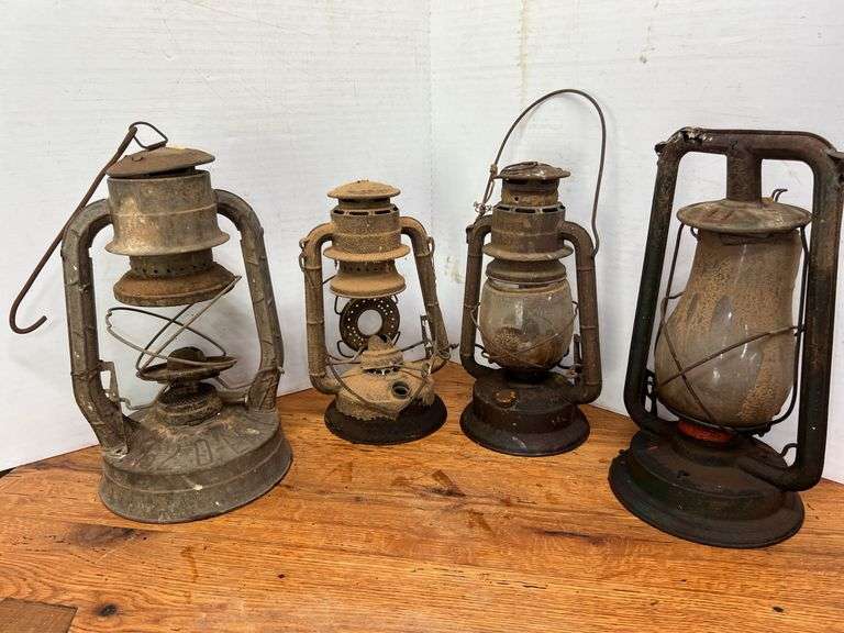 (4) Antique Lanterns