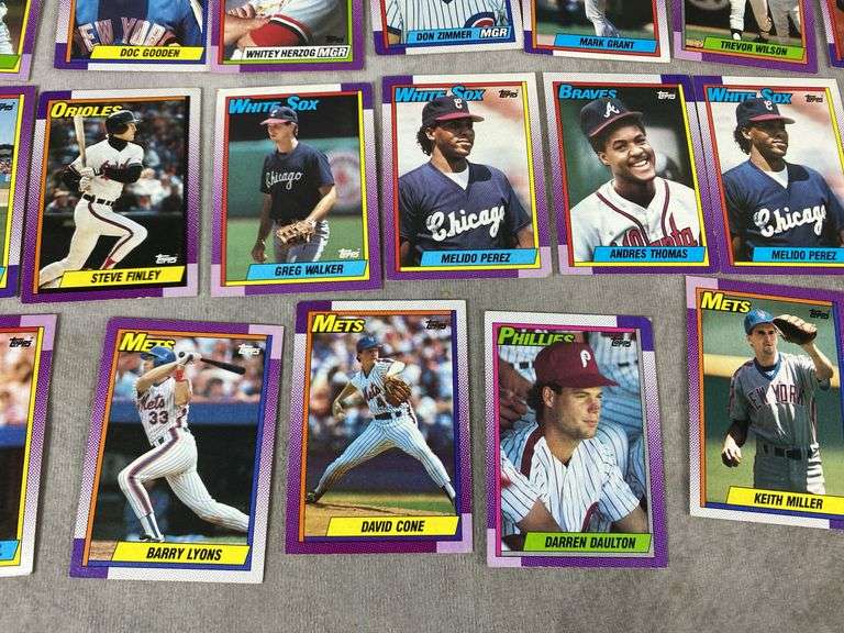 1990 Topps Baseball Cards