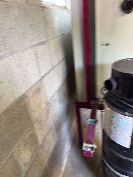 GLASTAR SANDBLASTING CABINET WITH SKAT BLAST DRY BLAST SYSTEM
